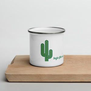 Baja Life Enamel Mug